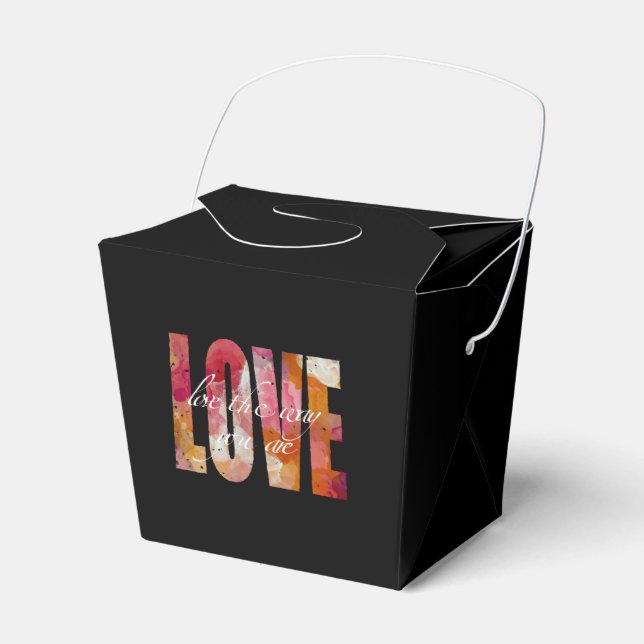 Ballotins Boîte de faveur d'amour (Verso)