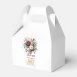 Ballotins Boîte de Faveur d'Anniversaire 80 ans Burgundy Blu<br><div class="desc">✅ Pour rechercher des articles correspondants 42-80 dans mes collections ✅</div>