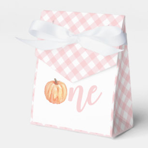 Ballotins Boîte de faveur d'anniversaire à carreaux rose cit