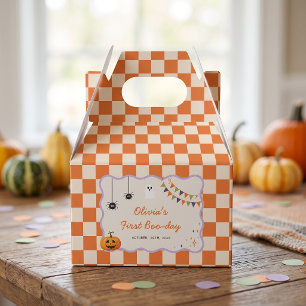 Ballotins Boîte de faveur d'anniversaire Halloween colorée a