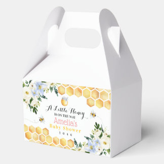 Ballotins Boîte de faveur de Baby Shower Honey Bee