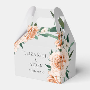 Ballotins Boîte de Faveur de Collection de Mariage Florale G