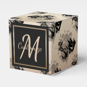 Ballotins Boîte de faveur de cube de navire de pirate et d'a