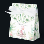 Ballotins Boîte de faveur de dinosaure rose<br><div class="desc">Boîte de faveur de dinosaure rose Boîte cadeau Souvenirs Boîte avec ruban Boîtes de bonbons pour fournitures de fête d'événement d'anniversaire de baptême Baby Shower.</div>