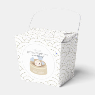 Ballotins Boîte de faveur de douche de bébé Little Dumpling