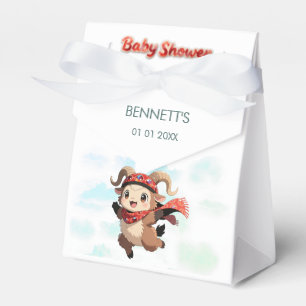 Ballotins Boîte de faveur de douche pour bébé hiver Mouton M