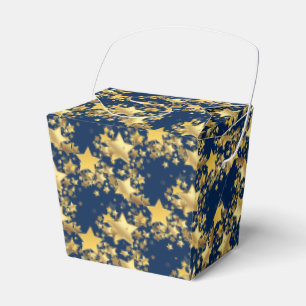 Ballotins Boîte de faveur de fête-Boîte de faveur d'étoiles