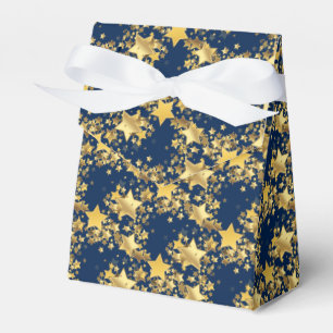 Ballotins Boîte de faveur de fête-Boîte de faveur d'étoiles 