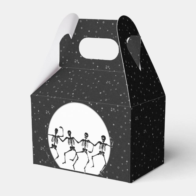 Ballotins Boîte de Faveur de Fête d'Halloween (Verso)