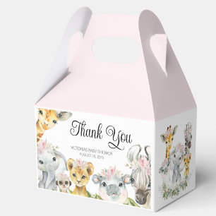 Ballotins Boîte de faveur de fête prénatale pour animaux de 