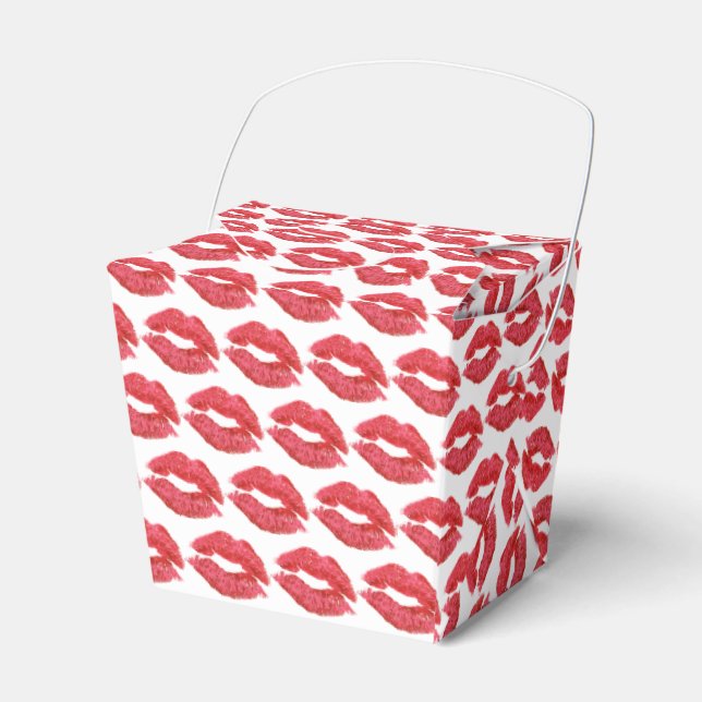 Ballotins Boîte de faveur de fête Smooch (Verso)