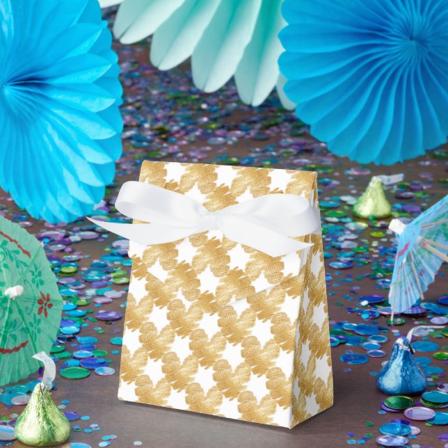 Ballotins Boîte de faveur de fil d'or - Adiela Akoo (Fête)