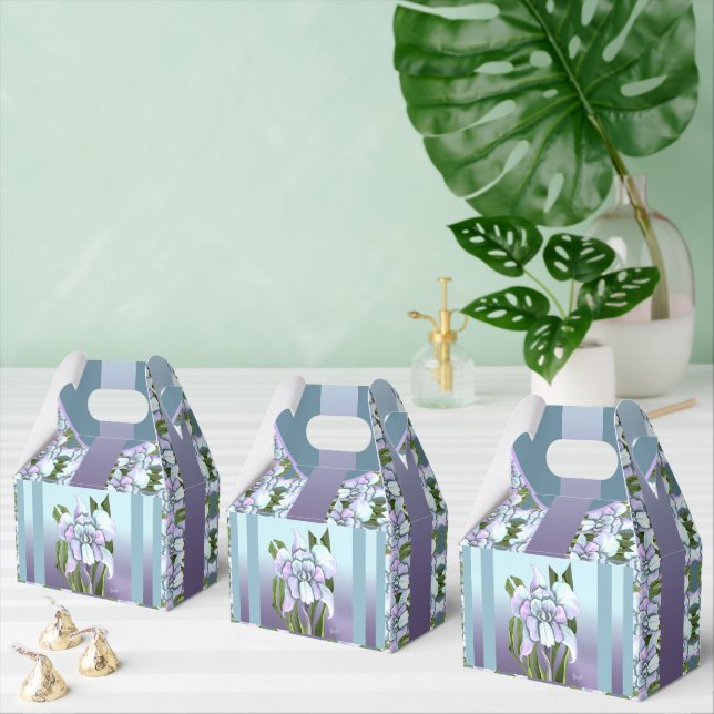 Ballotins Boîte de faveur de fleurs Smeraldo (Multiple)