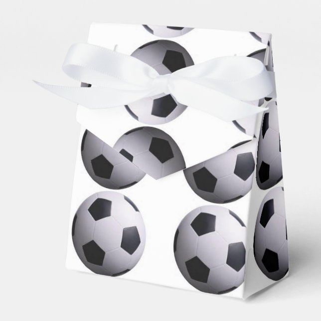 Ballotins Boîte de faveur de football (Verso)