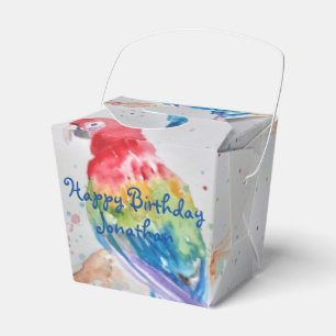 Ballotins Boîte de faveur de gâteau d'anniversaire d'enfant 