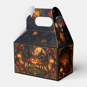 Ballotins Boîte de faveur de Halloween Pompier Gothique Élég