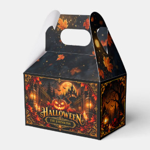 Ballotins Boîte de Faveur de Halloween Pompier Gothique Élég