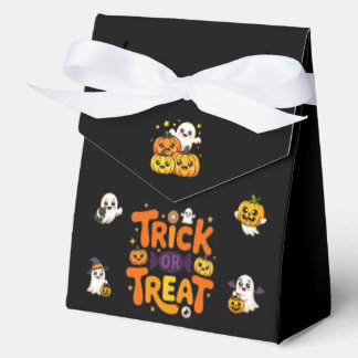 Ballotins Boîte de faveur de Halloween Trick or Treat mignon
