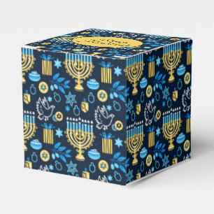 Ballotins Boîte de faveur de Hanukkah joyeux