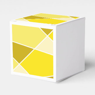 Ballotins Boîte de faveur de la collection de couleurs Yello