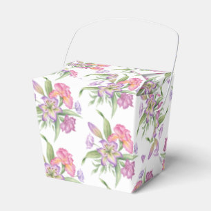 Ballotins Boîte de faveur de mariage-Boîte de fleurs