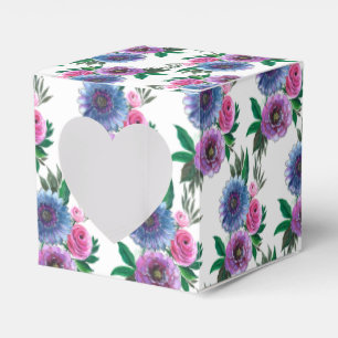 Ballotins Boîte de faveur de mariage-Boîte de fleurs
