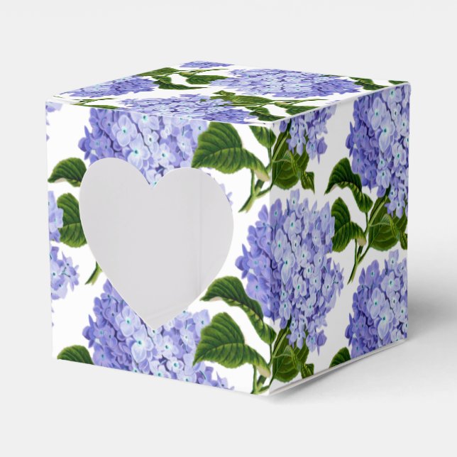 Ballotins Boîte de faveur de mariage-Boîte de fleurs (Verso)