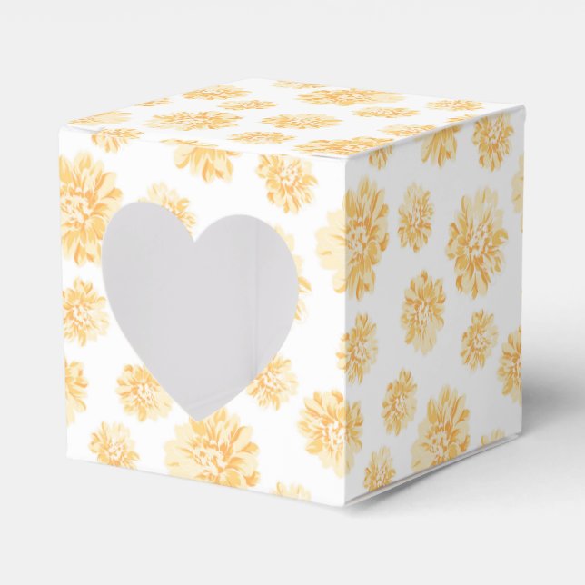 Ballotins Boîte de faveur de mariage-Boîte de fleurs (Verso)