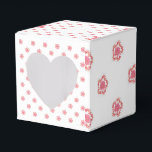 Ballotins Boîte de Faveur de Mariage | Emballage Cadeau Pers<br><div class="desc">Ravissez les invités — des boîtes de faveur romantiques avec une fenêtre en forme de cœur ajoutent de l'élégance et un charme inoubliable. Célébrez l'amour avec des Boîtes de Faveur de Mariage Personnalisées conçues pour impressionner et ravir. Dotées de motifs floraux roses délicats et d'une fenêtre en forme de cœur,...</div>