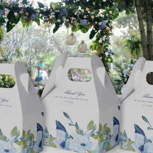 Ballotins Boîte de faveur de mariage florale Juliette Dusty