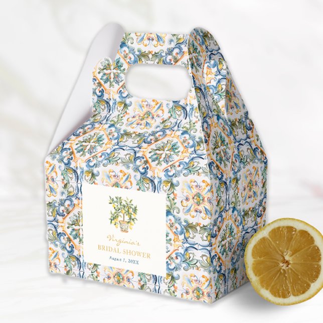 Ballotins Boîte de Faveur de Mariage Italien (Italian Bridal Shower Favor Box
)