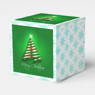 Ballotins Boîte de faveur de Noël classique exquise