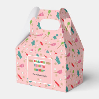Ballotins Boîte de faveur de Noël pour rendre les esprits de