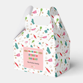 Ballotins Boîte de faveur de Noël pour rendre les esprits de