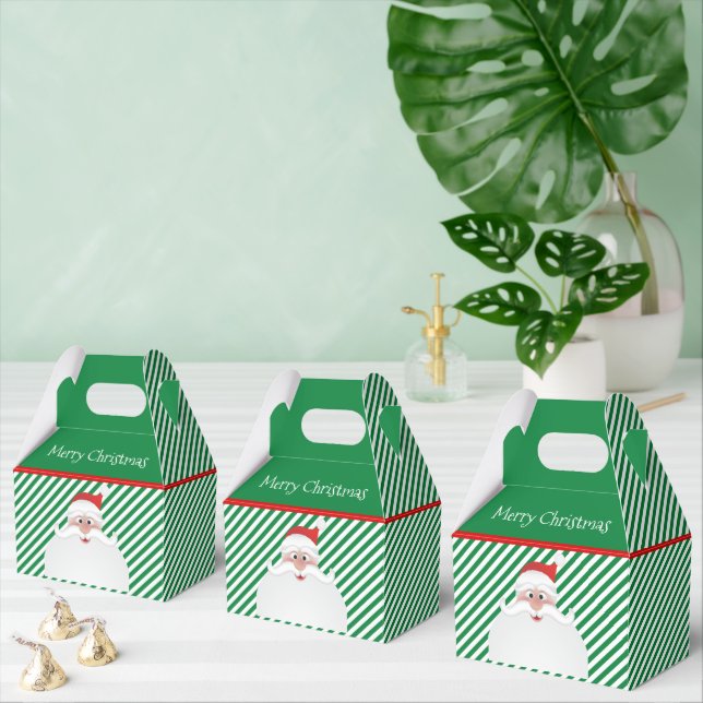 Ballotins Boîte de faveur de Noël Santa Gable (Multiple)