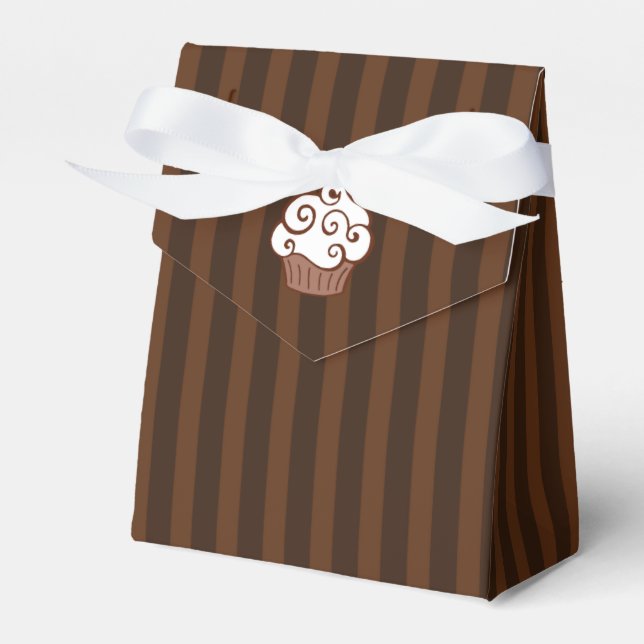 Ballotins Boîte de faveur de rayures de chocolat (Verso)