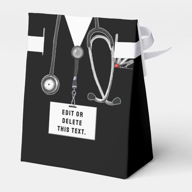 Ballotins Boîte de faveur de remise des diplômes de l'école  (Arrière)