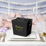 Ballotins Boîte de faveur de take-out grande boîte de remerc<br><div class="desc">Exprimez votre gratitude de manière grandiose avec cette grande boîte de faveur de take-out, dotée d'un design élégant "Merci". Parfaite pour les mariages, les événements d'entreprise, les fêtes et les célébrations, elle contient des friandises généreuses, des cadeaux ou des souvenirs. Durable et facile à transporter, c'est une façon élégante et...</div>