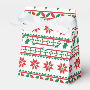 Ballotins Boîte de faveur de tente de Noël Gui d'arbre