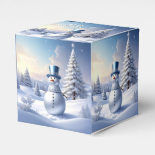 Ballotins Boîte de faveur de vacances d'arbre de Noël de bon