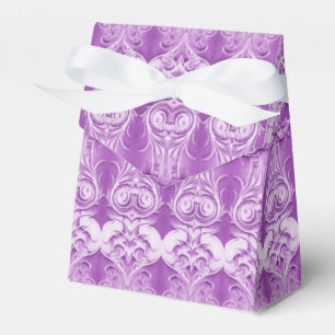 Ballotins Boîte de Faveur Fleurs Violettes Prospèrent