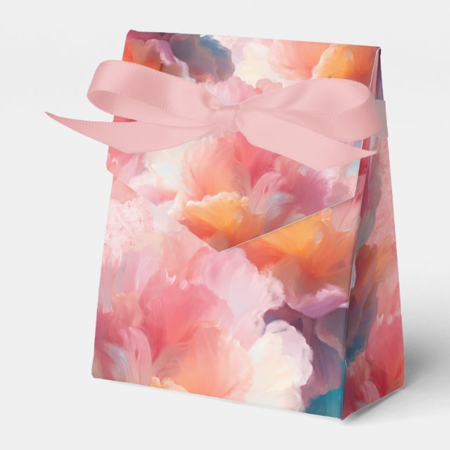 Ballotins Boîte de faveur florale (Verso)