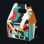 Ballotins Boîte de Faveur Géométrique<br><div class="desc">Vous cherchez cette boîte de faveur incroyable qui se démarque vraiment ? Ce design audacieux et robuste provient d'un collage coloré géométrique réalisé avec des découpures de magazines et appartient à notre collection Collage. Aimez-vous cette boîte de faveur géométrique ? N'oubliez pas de découvrir la grande variété de produits assortis....</div>