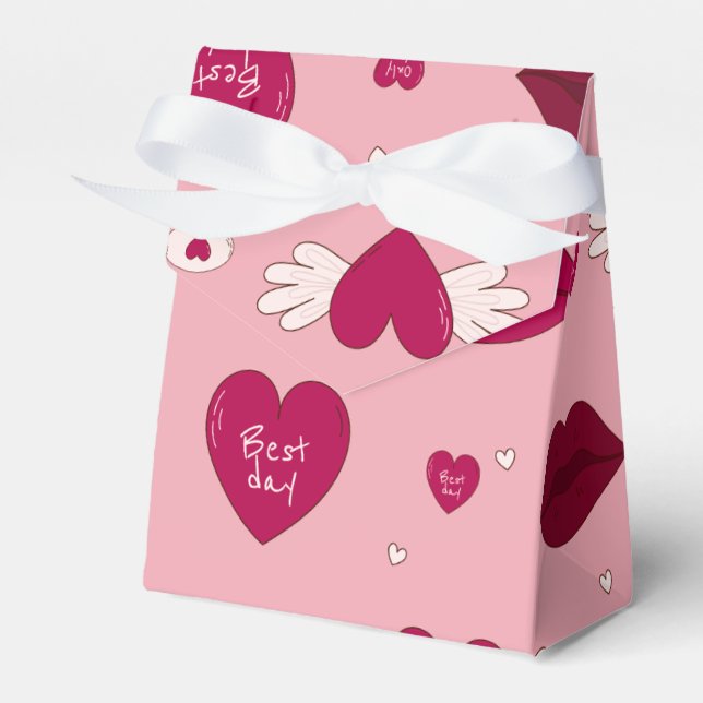 Ballotins Boîte de faveur personnalisée (Verso)