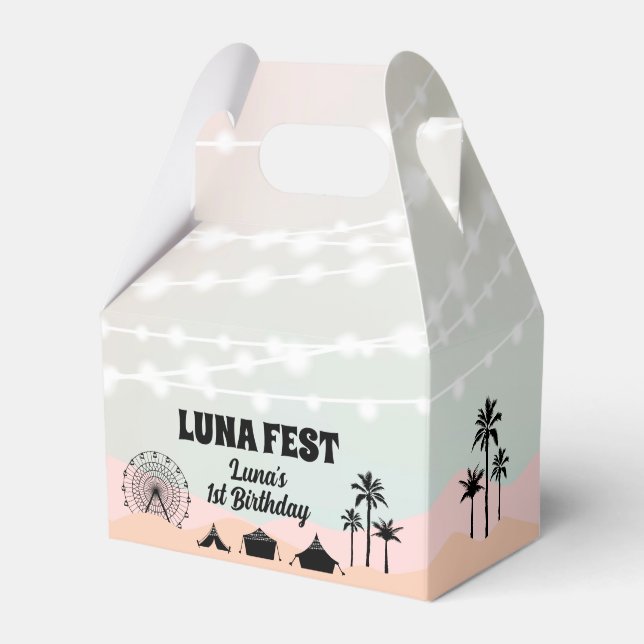 Ballotins Boîte de faveurs d'anniversaire pour le festival d (Verso)