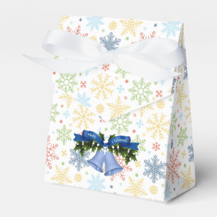 Ballotins Boîte de Faveurs de Tente de Noël Enchantante