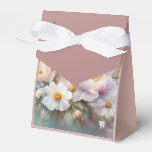 Ballotins Boîte de faveurs pastel printemps (Verso)