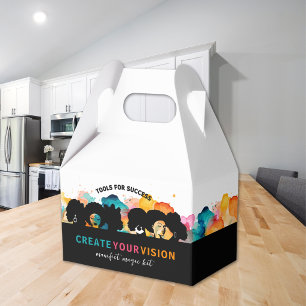 Ballotins Boîte de faveurs pour kit de fête de tableau de vi