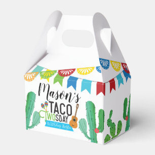 Ballotins Boîte de faveurs Taco Twosday