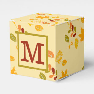 Ballotins Boîte de favoris d'automne personnalisée